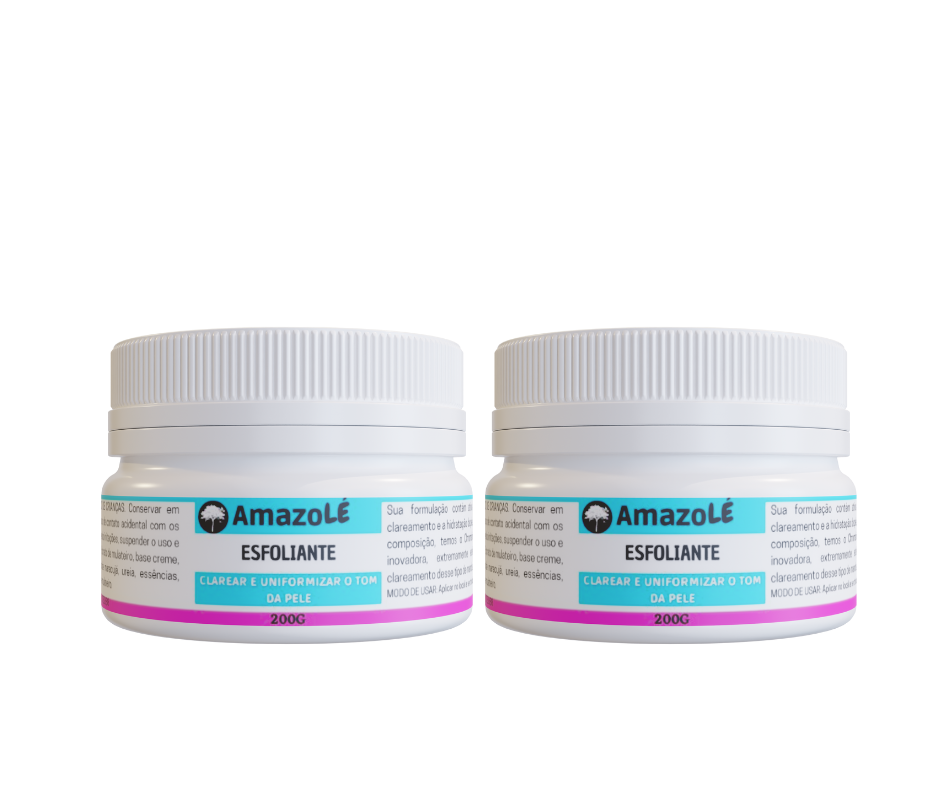 2 unidades do Esfoliante Clareador Amazole